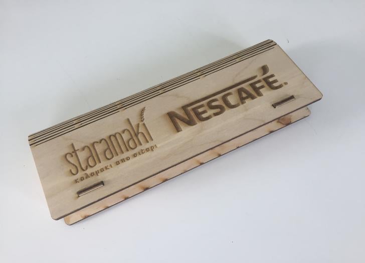Ξύλινο κουτί Nescafe