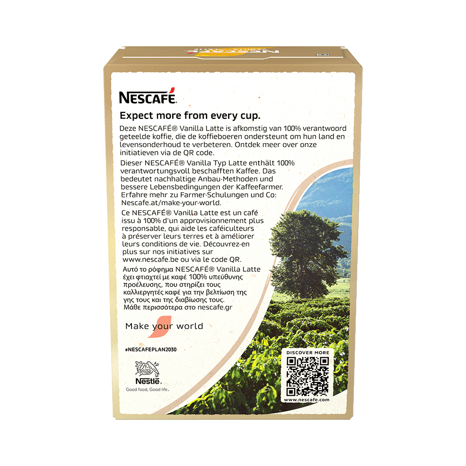 NESCAFÉ® GOLD Vanilla Latte