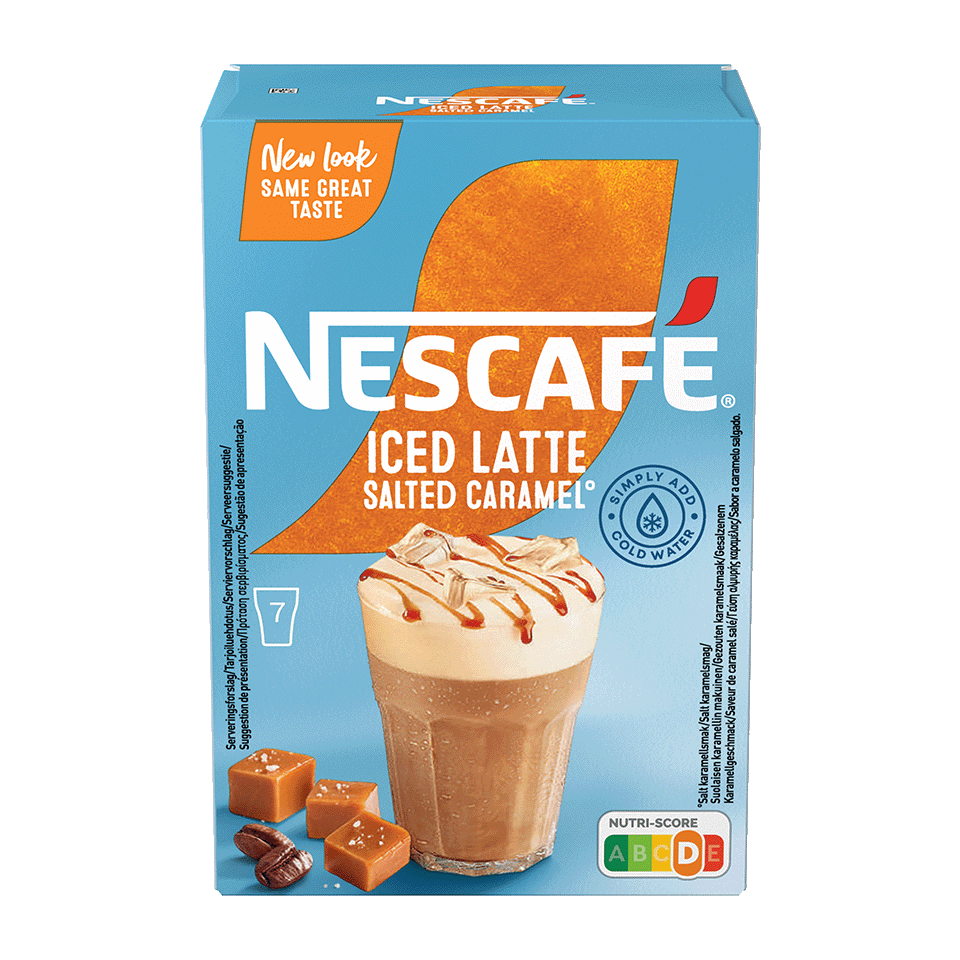 Iced Salted Caramel Latte