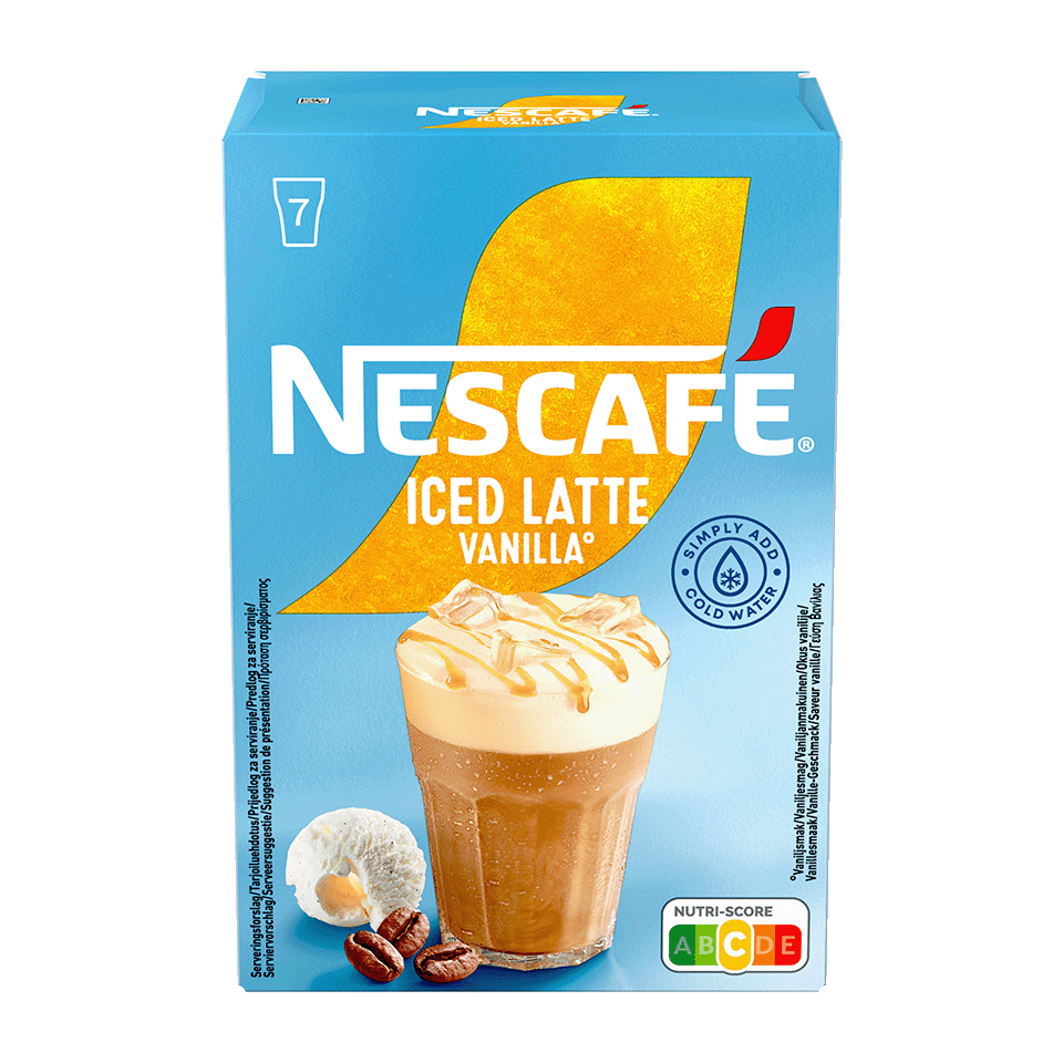 Iced Vanilla Latte
