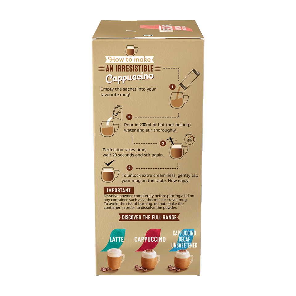 Cappuccino Unsweetened Taste
