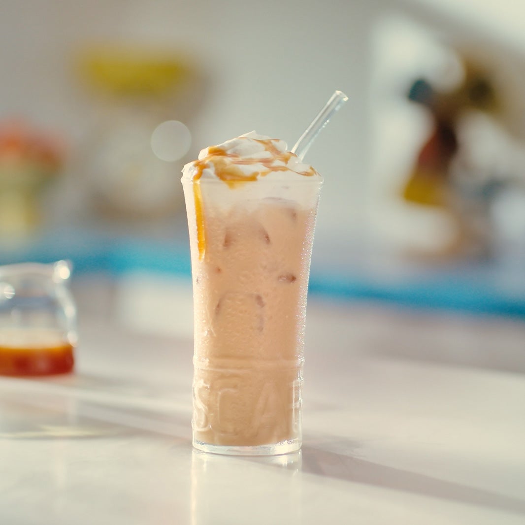 Iced Caramel Latte