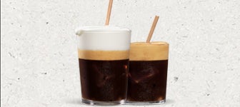Freddo espesso/ cappucino glass