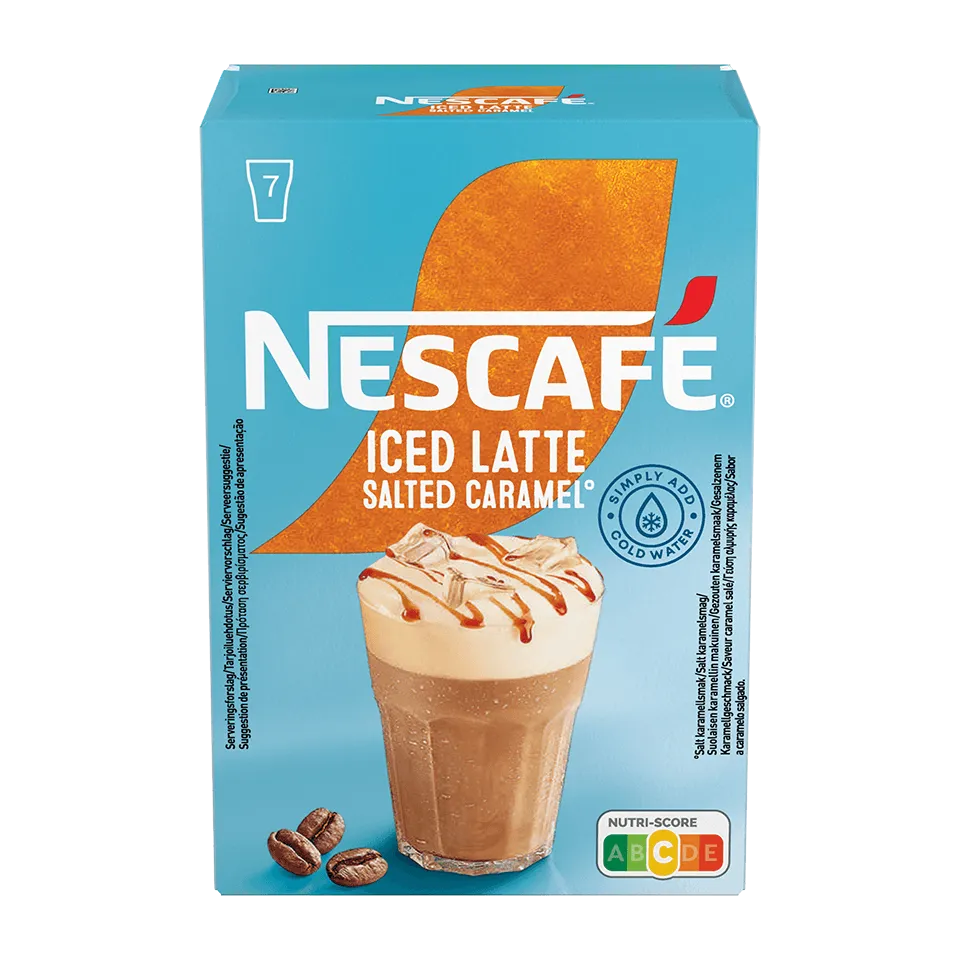 Iced Latte Salted Caramel