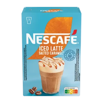 Iced Latte Salted Caramel