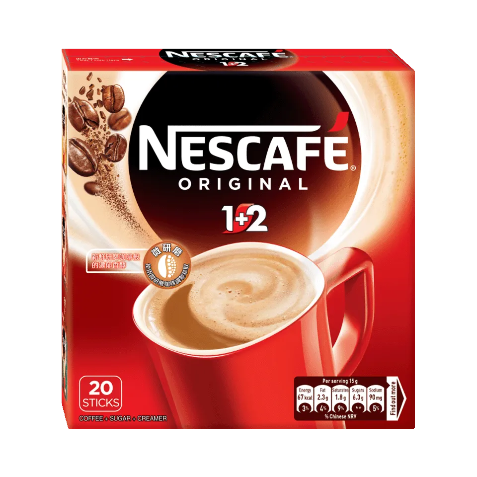 雀巢咖啡®1+2 原味即溶咖啡飲品