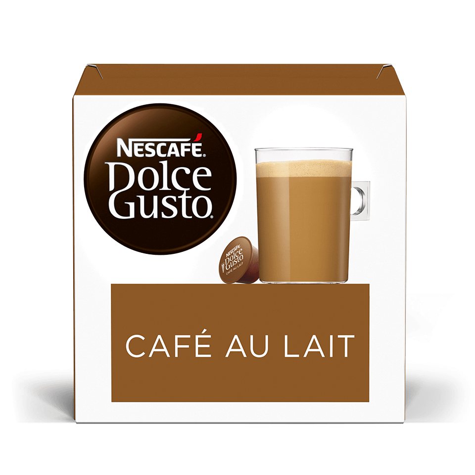 Pakiranje NESCAFÉ Dolce Gusto Café Au Lait kapsula za kavu - prednja strana