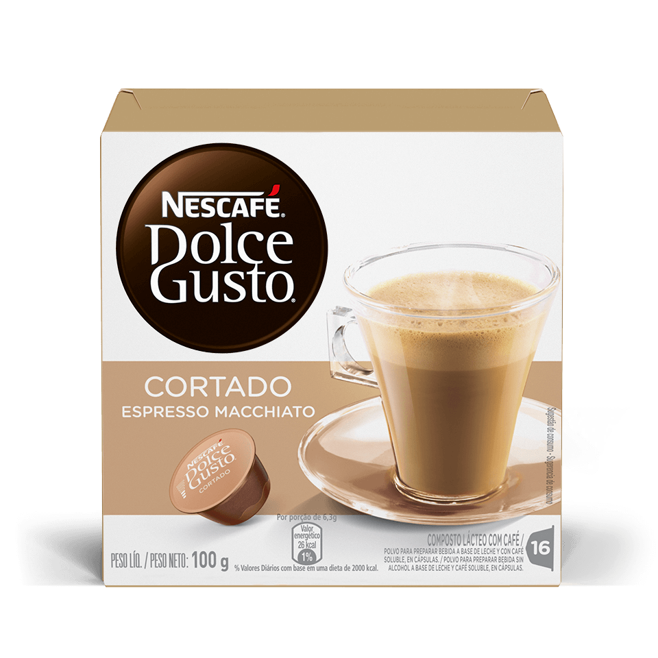 Pakiranje NESCAFÉ Dolce Gusto Cortado kapsula za kavu - prednja strana