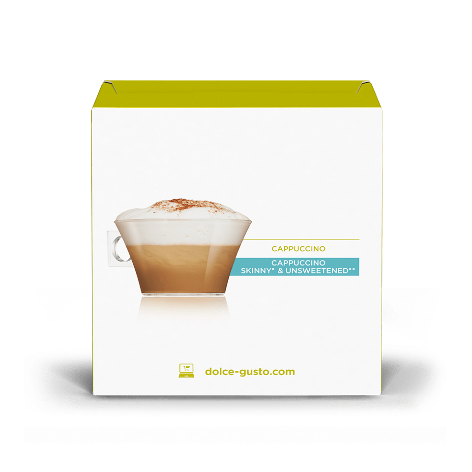 Pakiranje NESCAFÉ Dolce Gusto Cappuccino kapsula za kavu - stražnja strana