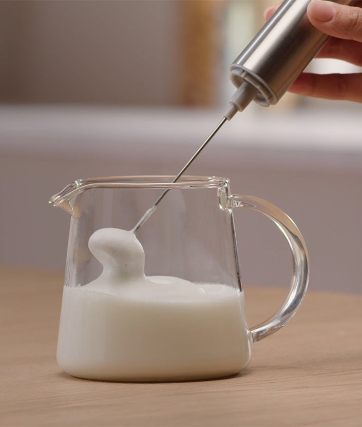 Zapjenjivanje mlijeka pjenjačem