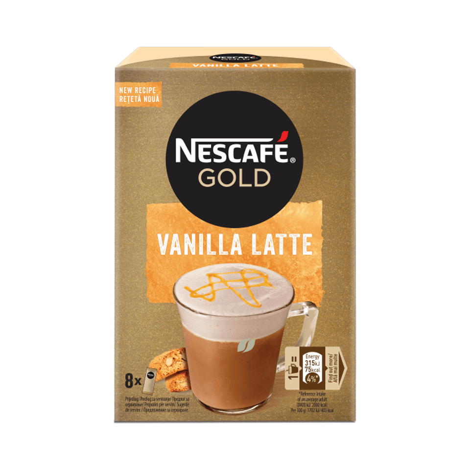 NESCAFÉ GOLD Vanilla Latte front