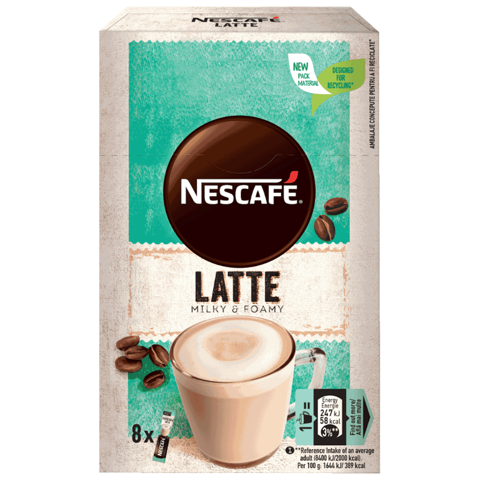 Kava Nescafé Latte