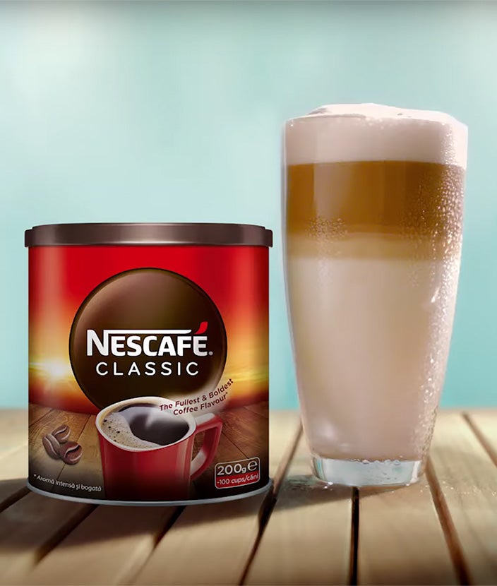 nescafe classic latte macchiato