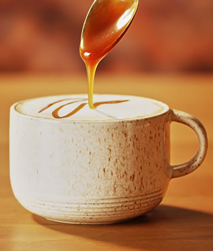Creamy Caramel Latte Korak 5