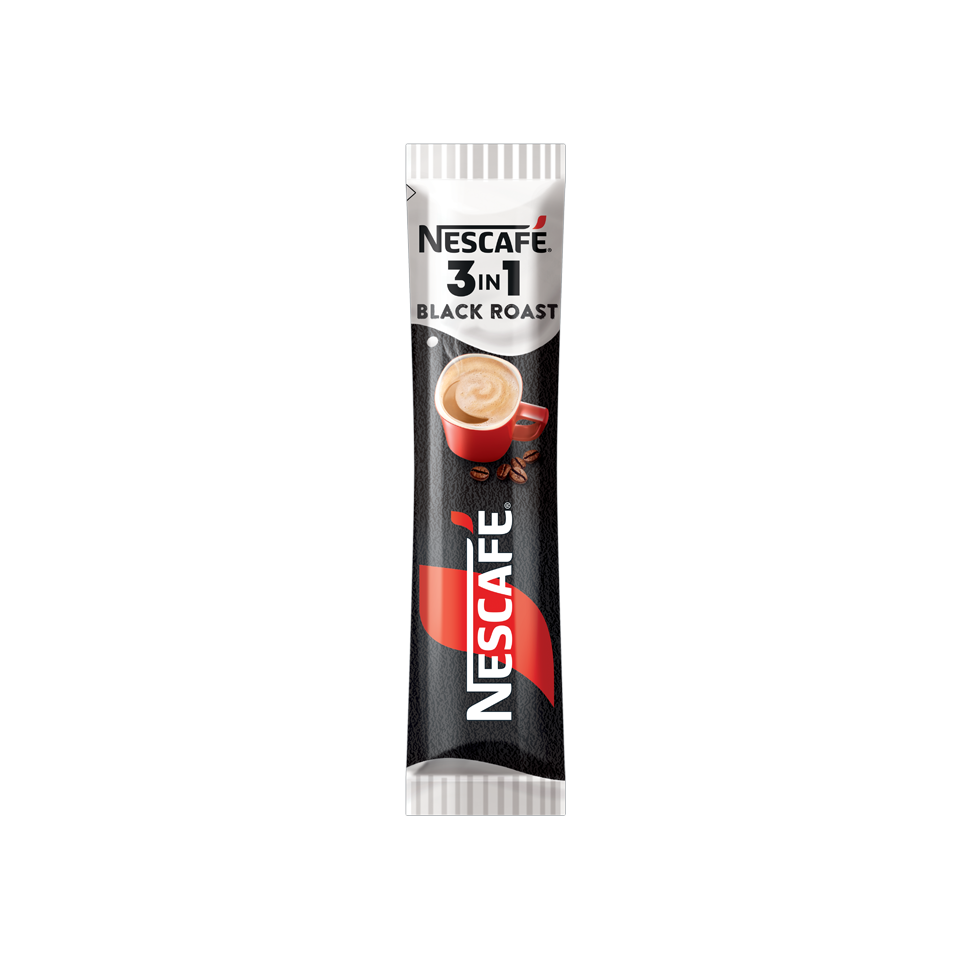 Nescafé 3-in-1 black roast coffee