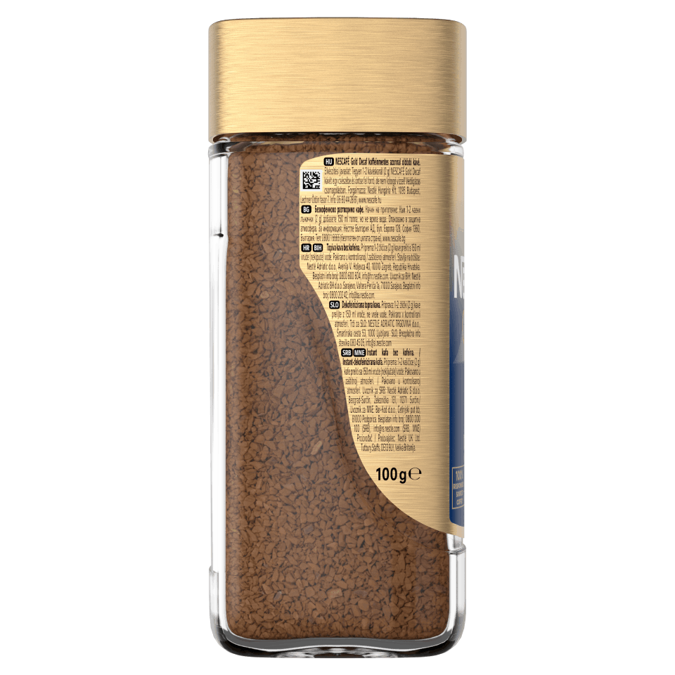 Kava bez kofeina Nescafé Gold Decaf