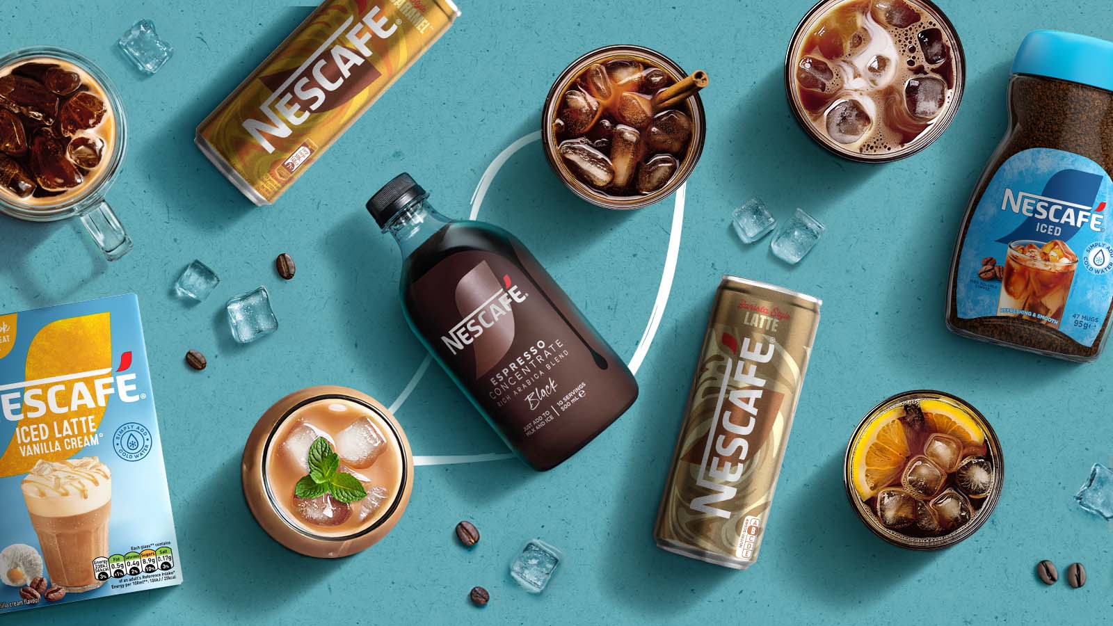 Asortiman NESCAFÉ® proizvoda hladne kave