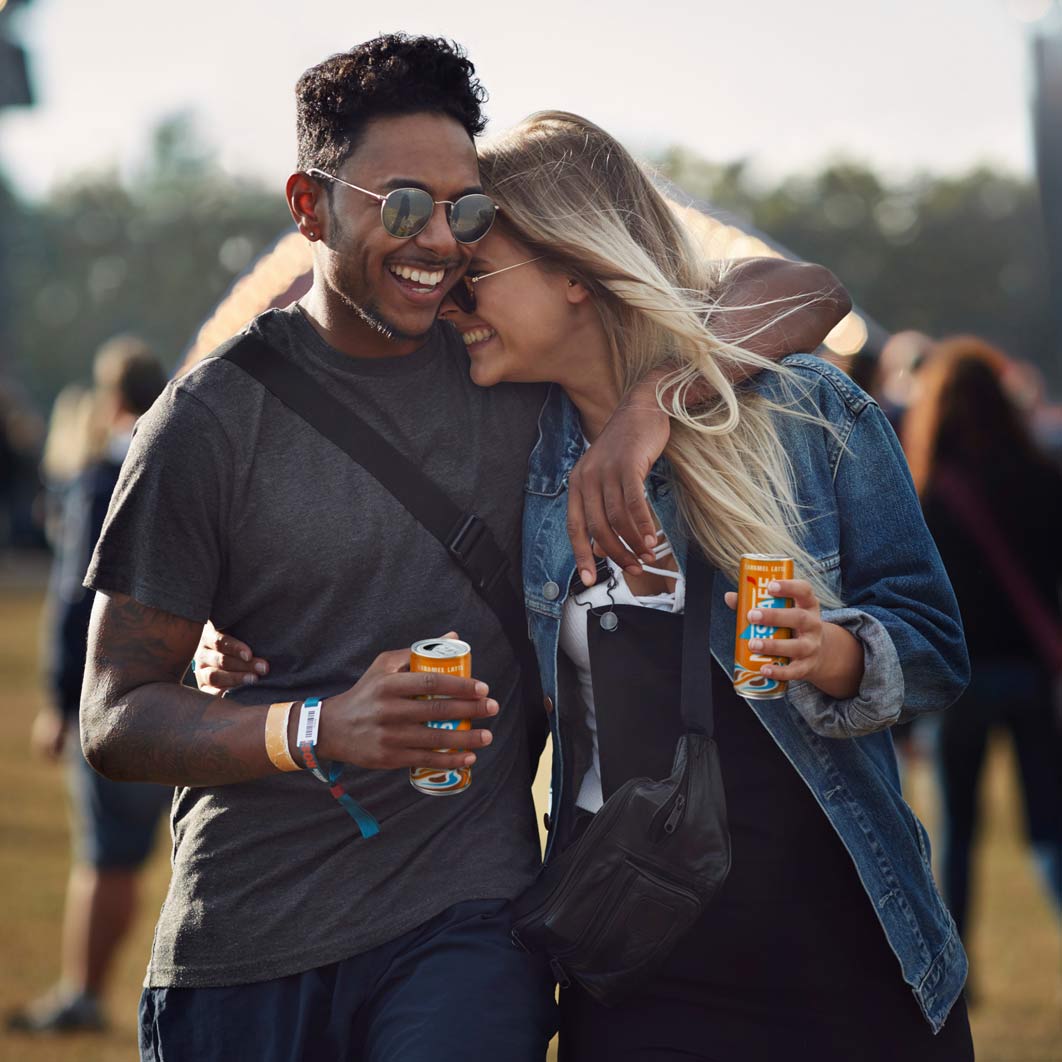 NESCAFÉ® Ready‑to‑Drink Caramel Latte​