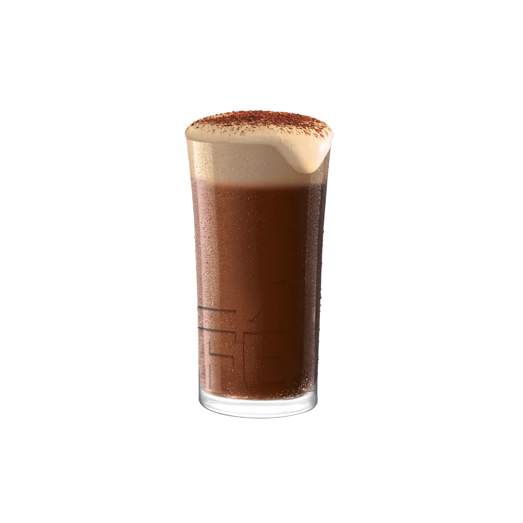 Čaša ledenog tiramisu cappuccina