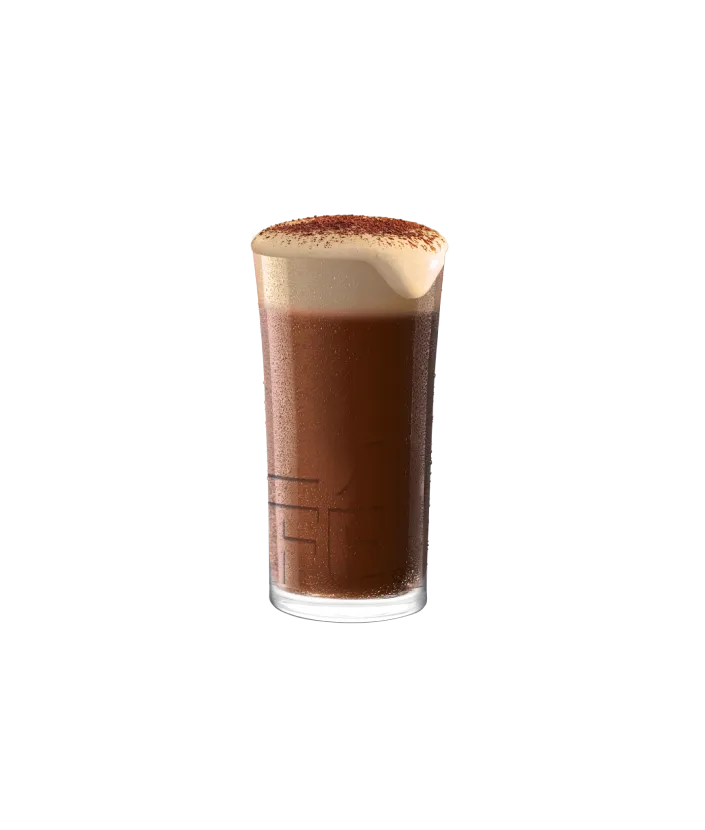 Čaša ledenog tiramisu cappuccina