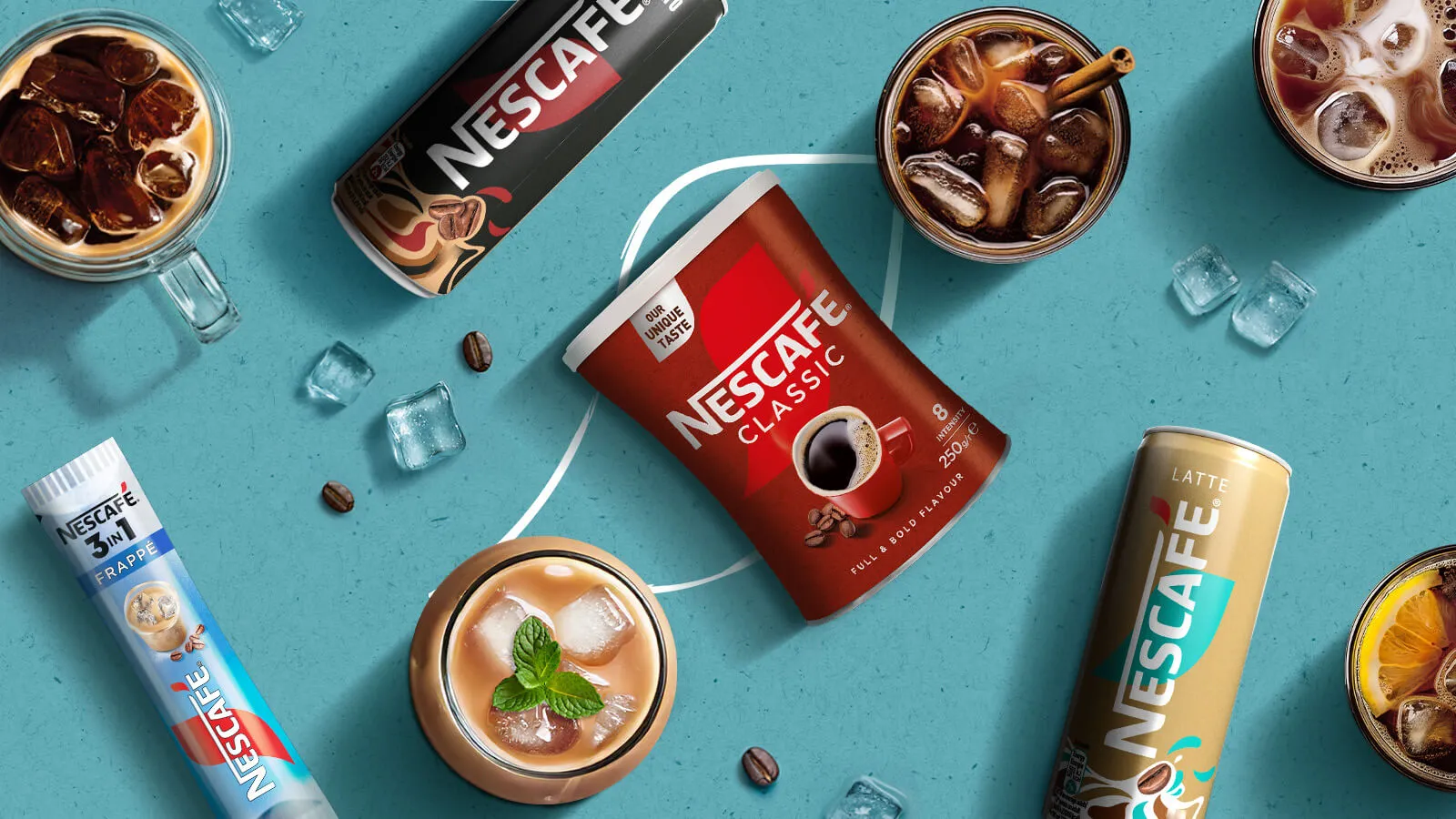 Asortiman NESCAFÉ® proizvoda hladne kave