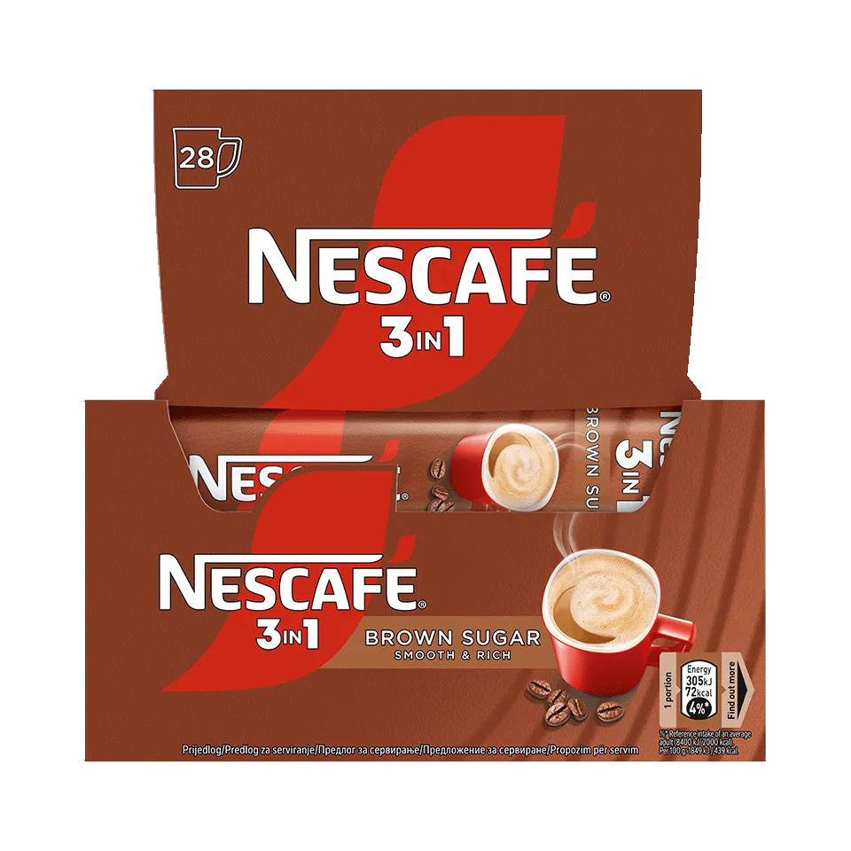 Nescafé 3u1 Brown Sugar
