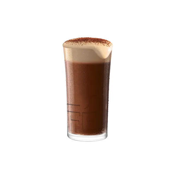 Čaša ledenog tiramisu cappuccina