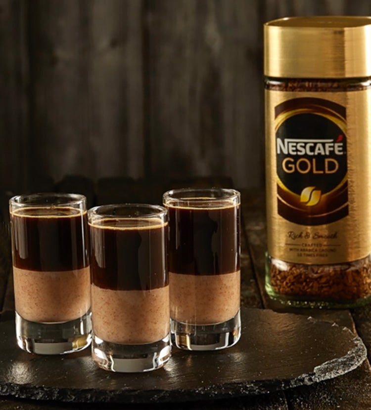 Nescafé Hot Volcano shot