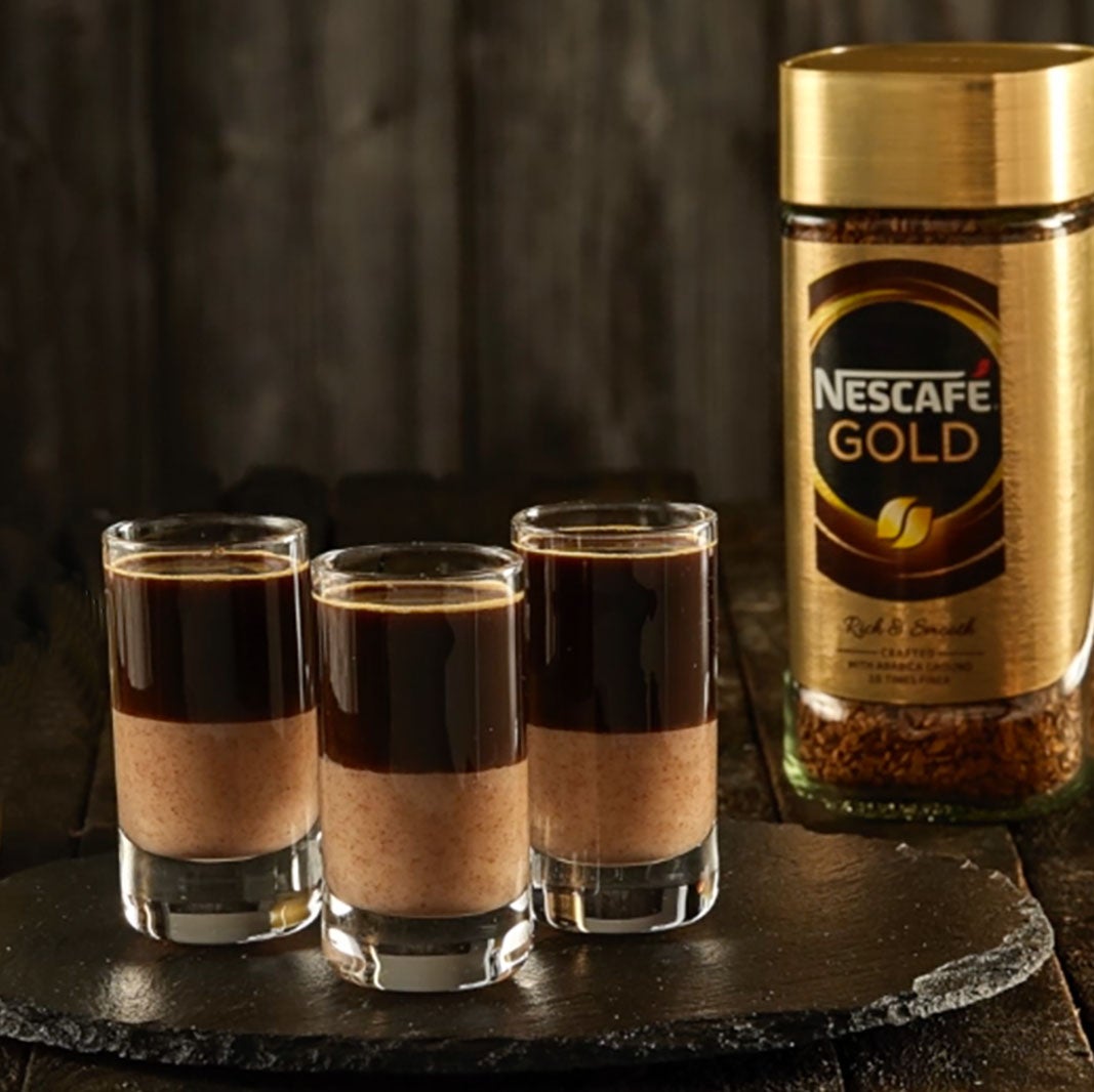 Nescafé Hot Volcano shot