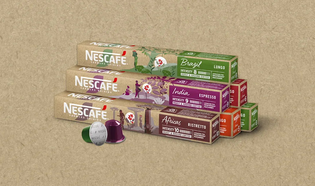 nescafé farmers origins kávék