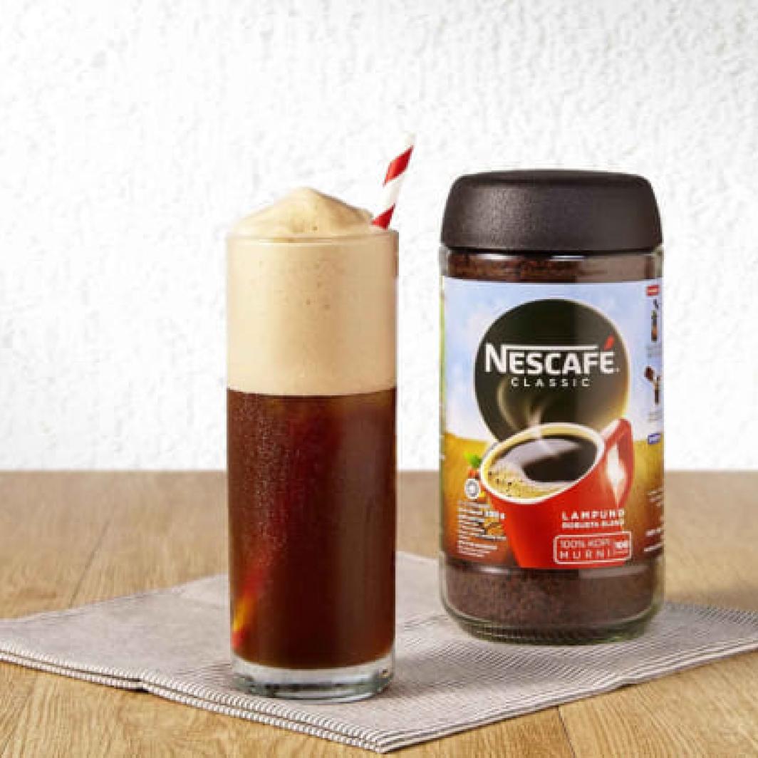 Praktis! Cuma Perlu 2 Bahan Bisa Bikin Ice Frappé Coffee!