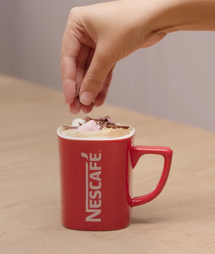 Chocolate Hazelnut Mocha Step 5