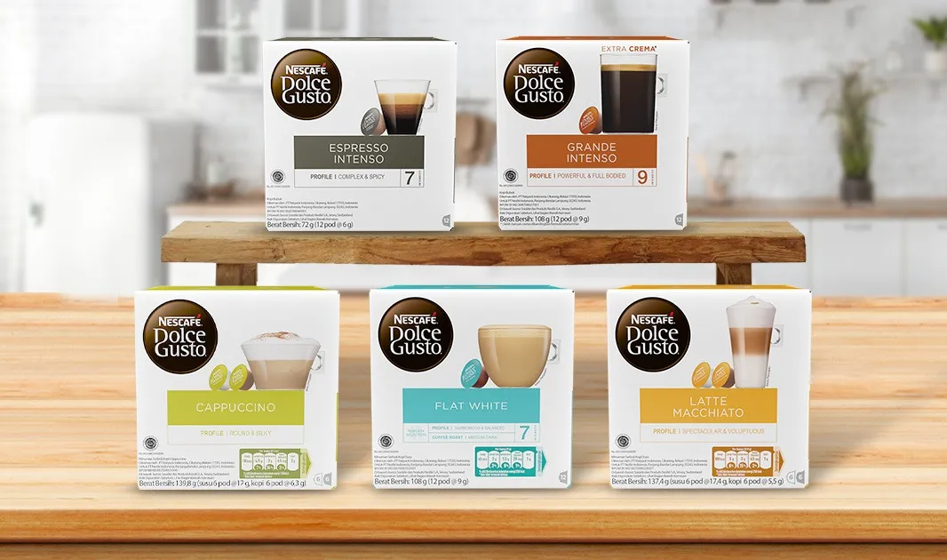 nescafé dolce gusto coffees