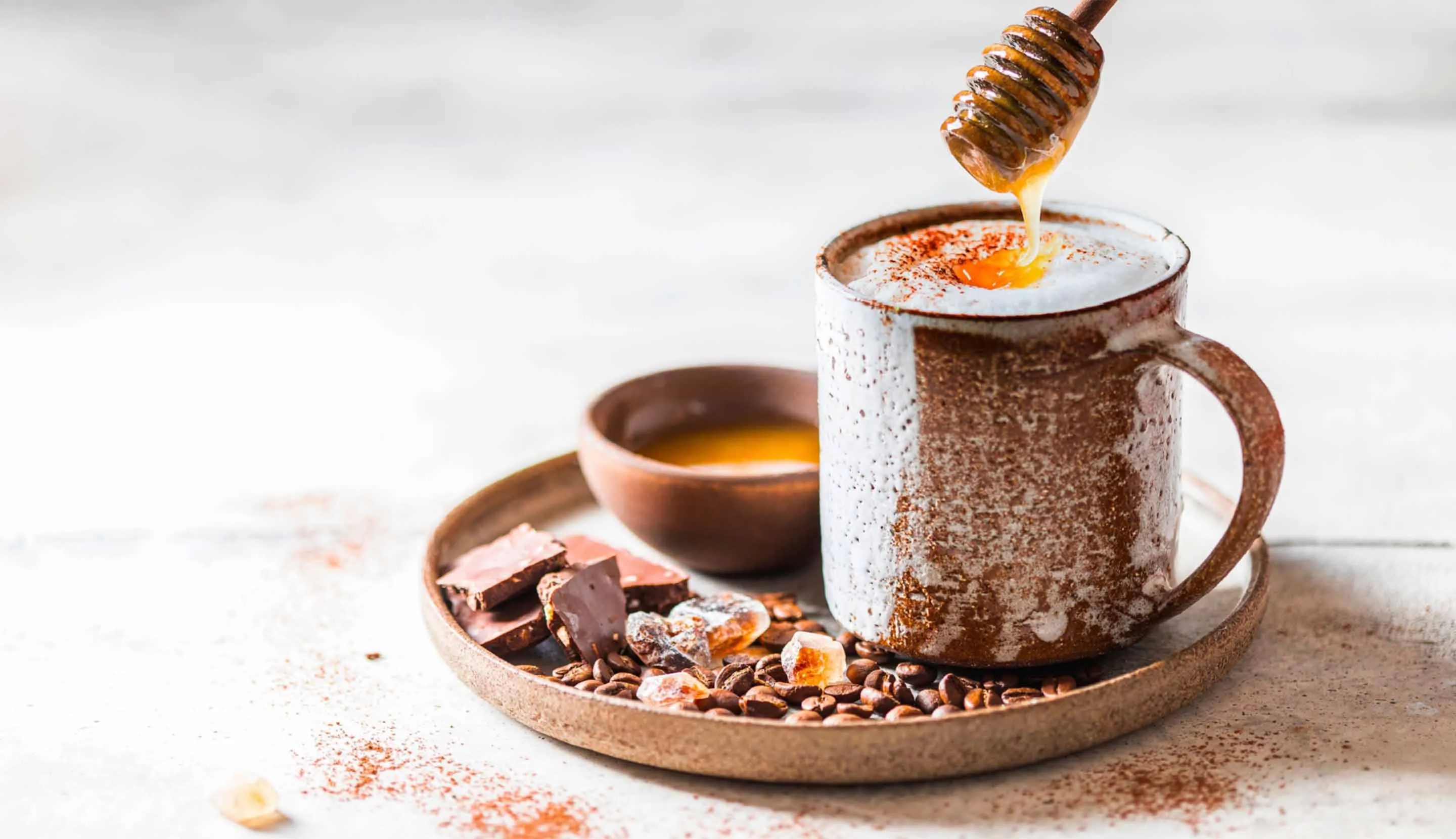 kopi hitam campur madu