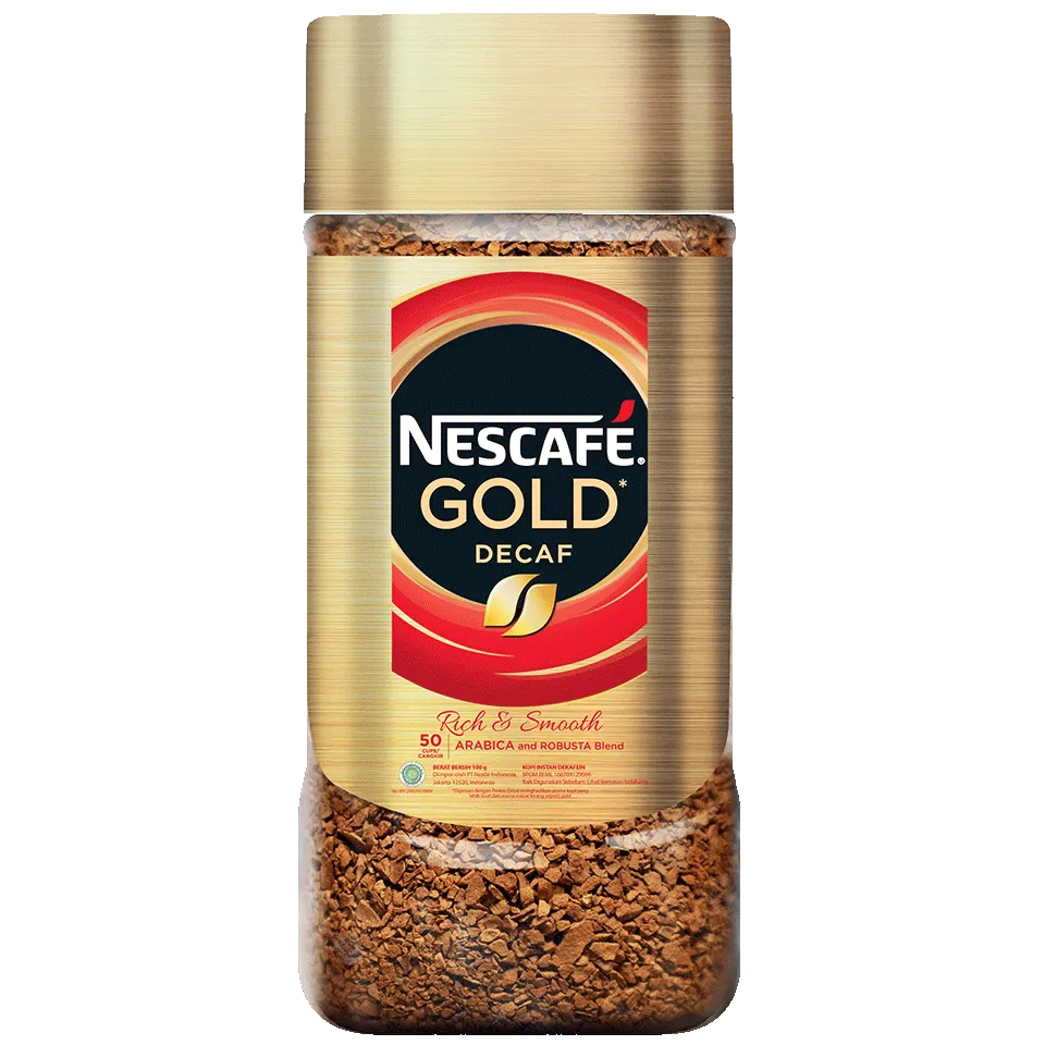 Nescafé gold decaf coffee