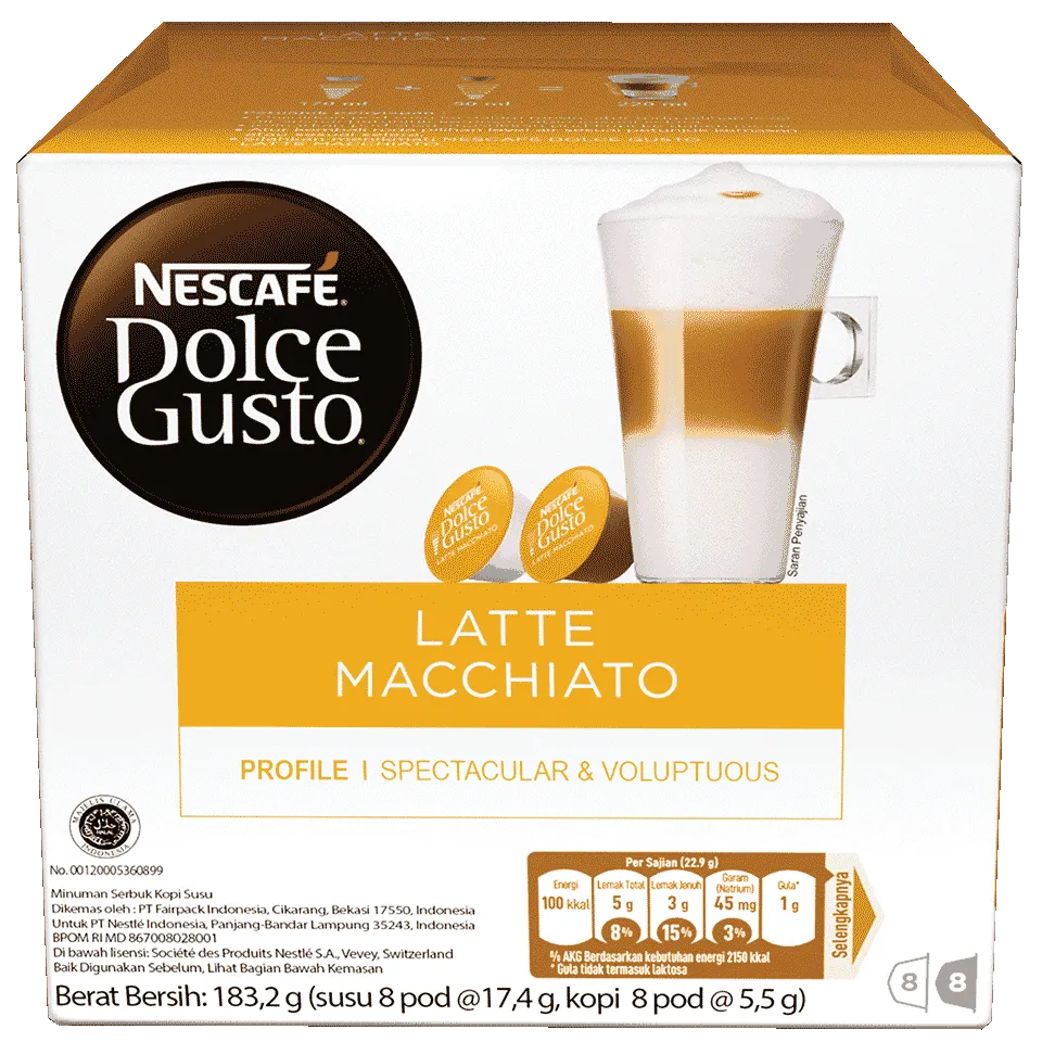 Dolce Gusto Latte Macchiato Pods