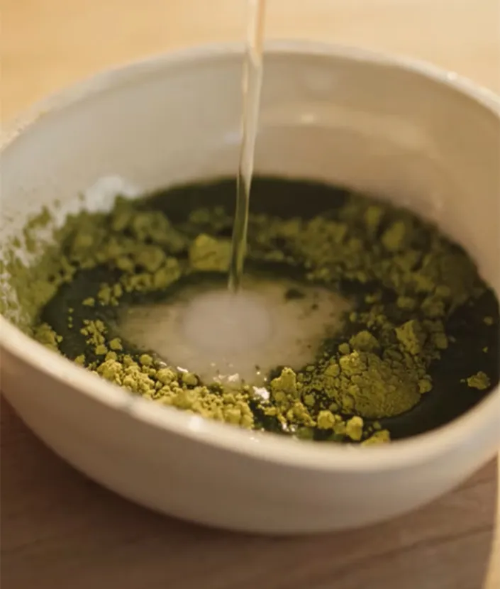 Maple Matcha Latte