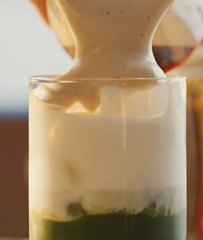 Maple Matcha Latte