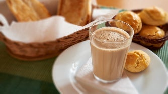 Café com leite - traditional Brazilian coffee