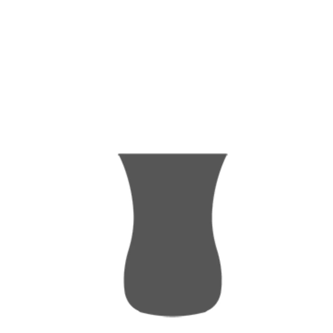 A Turkish coffee cup