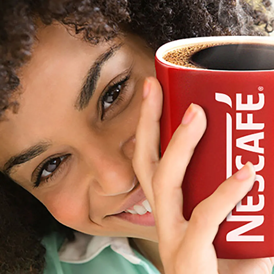 Girl with cup