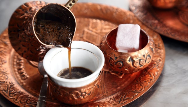 Menengic coffee - traditional Turkish coffee