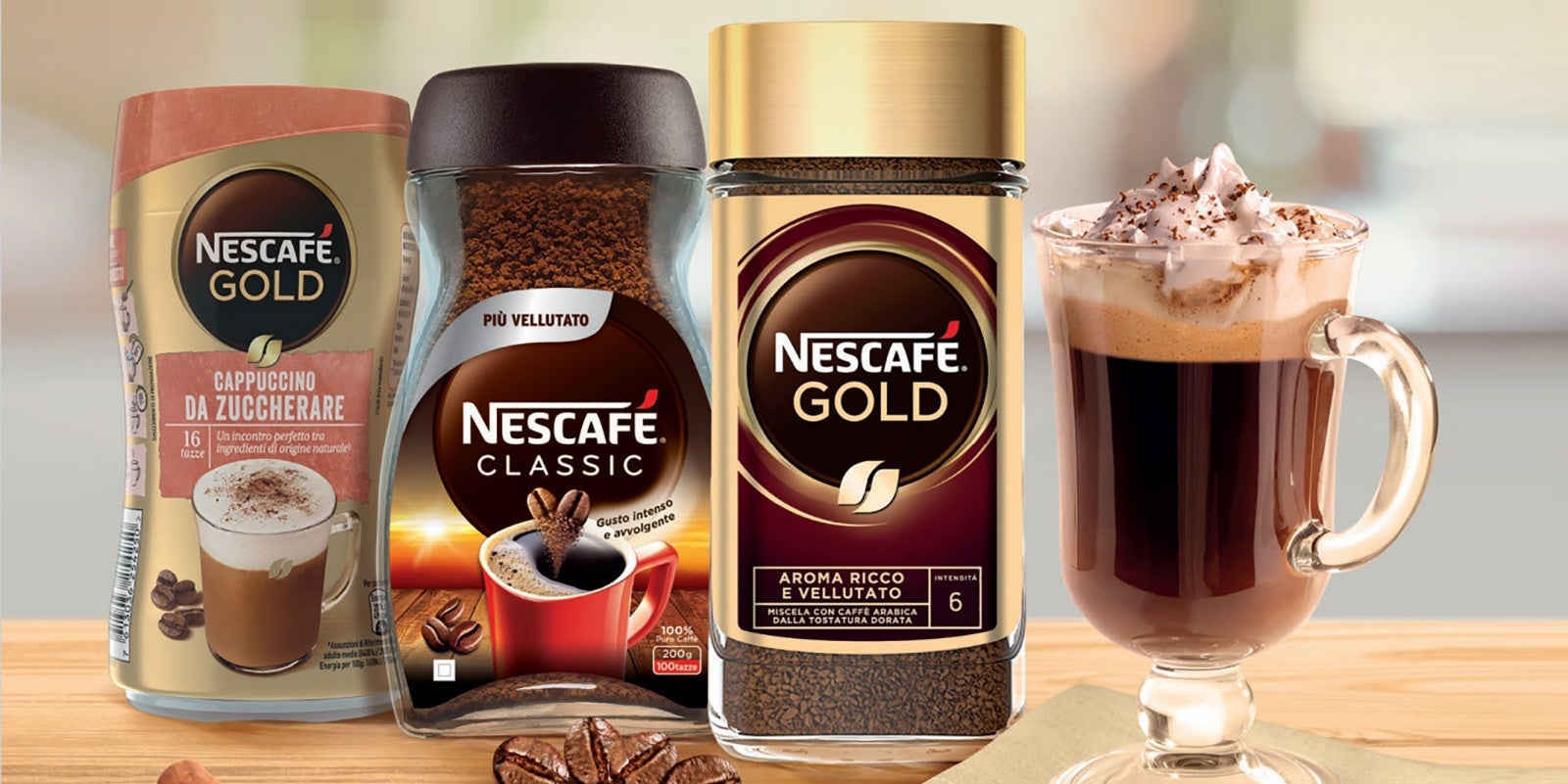 Nescafe ricettazione invernale