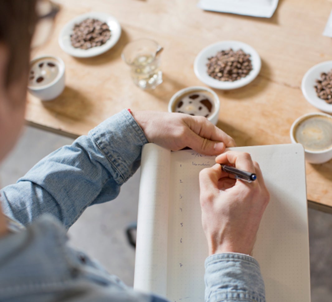 Explore the world of coffee tasting