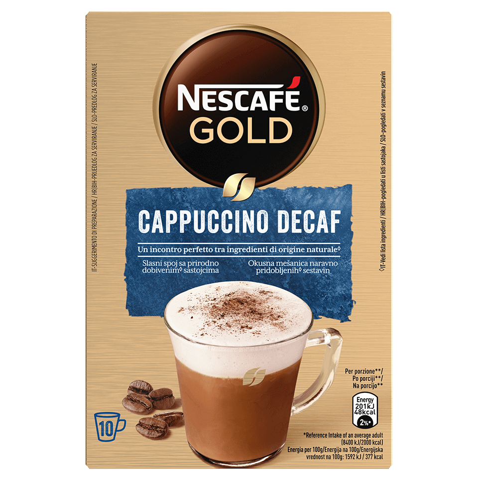 Nescafé Gold Cappuccino Decaffeinato