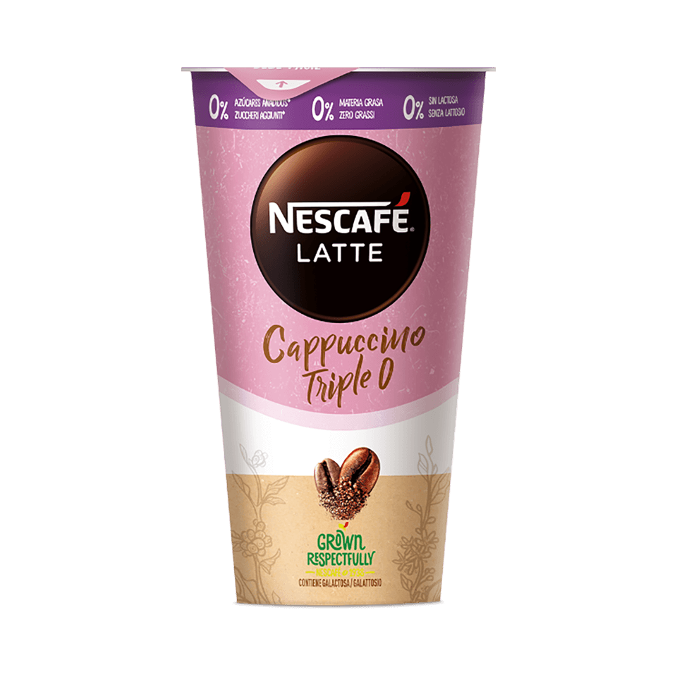 NESCAFÉ LATTE CAPPUCCINO TRIPLO ZERO