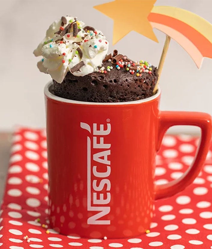 Red Mug Cake