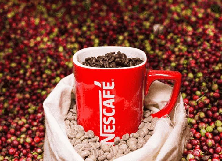 Nescafe coffee cup