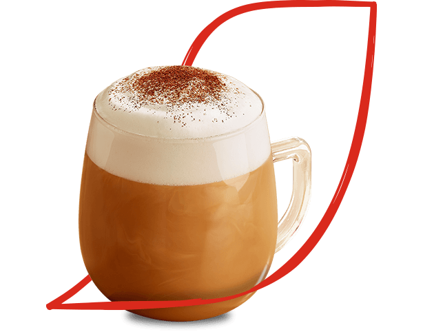 cappuccino mug accent
