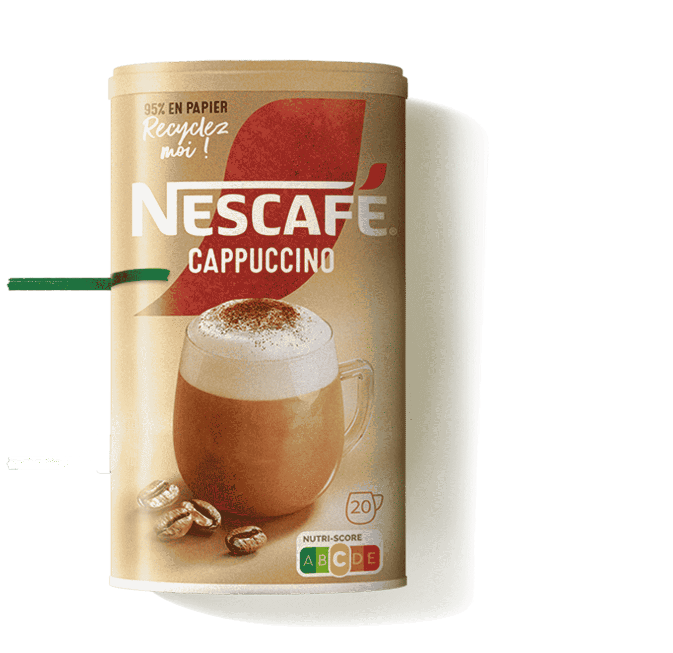 Barattoli di carta Nescafé Cappuccino
